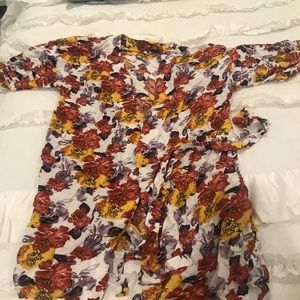 Floral robe/ kimono